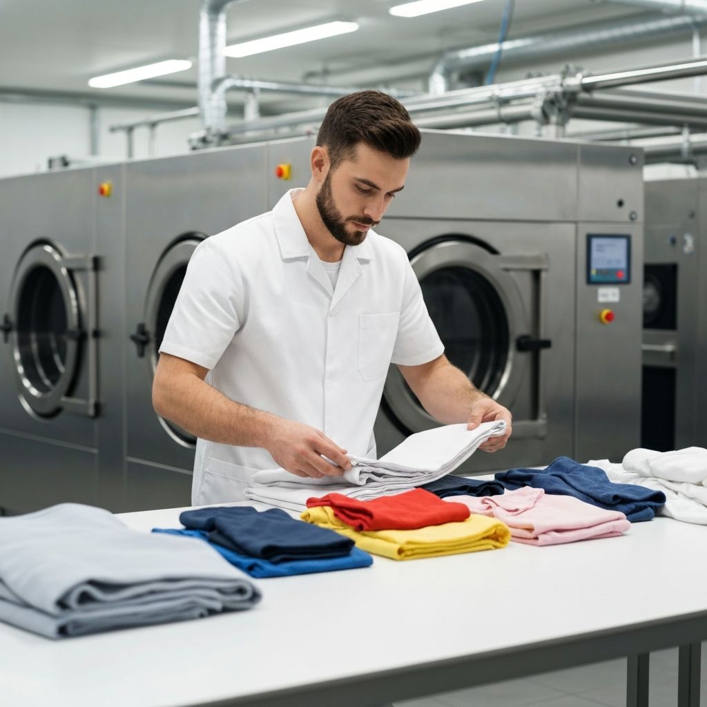 세탁물 분류